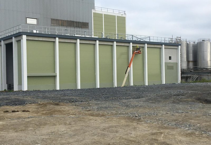 Crystallization Building — structural steel project by Loughryan Engineering