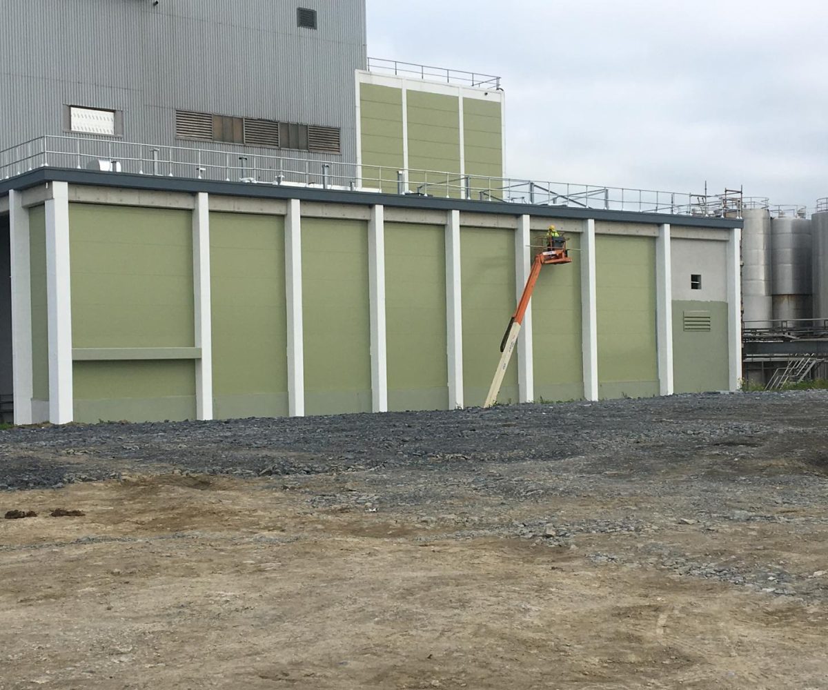 Crystallization Building — structural steel project by Loughryan Engineering