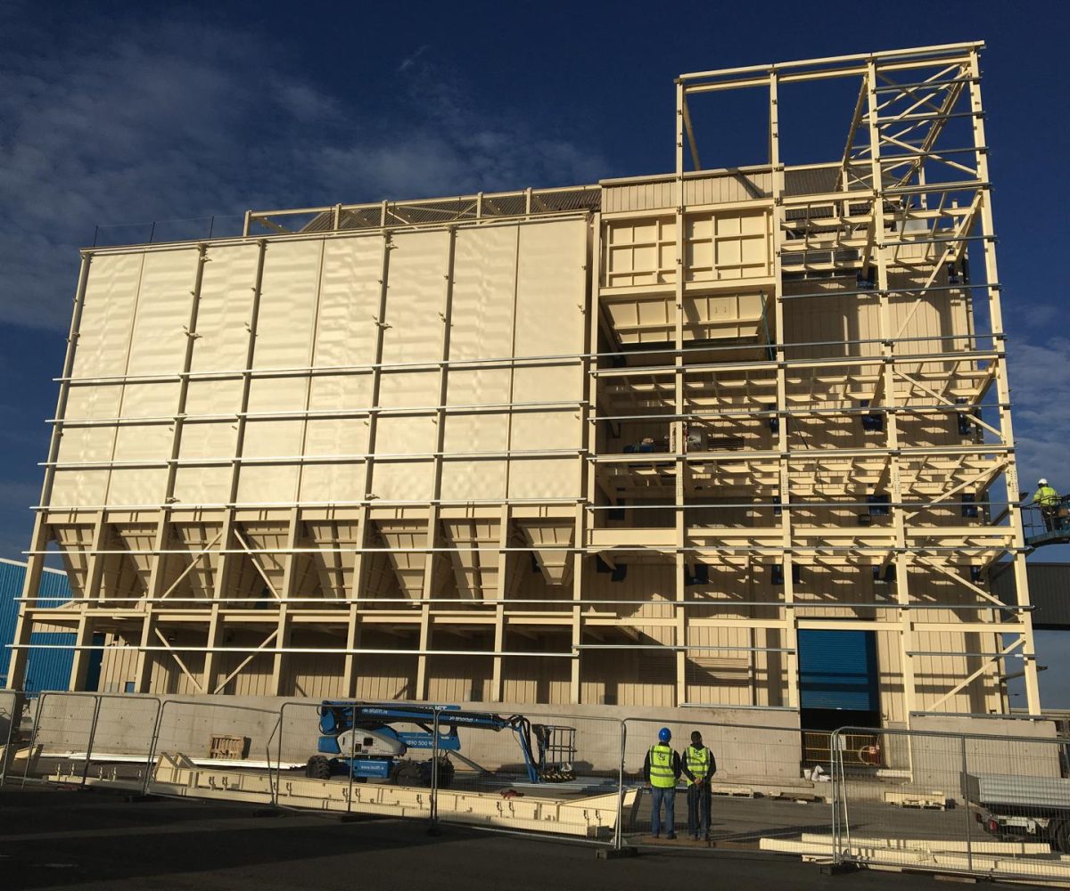Roches feeds — structural steel project by Loughryan Engineering