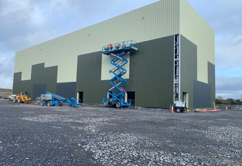 Castlelost Flexgen Plant — structural steel project by Loughryan Engineering