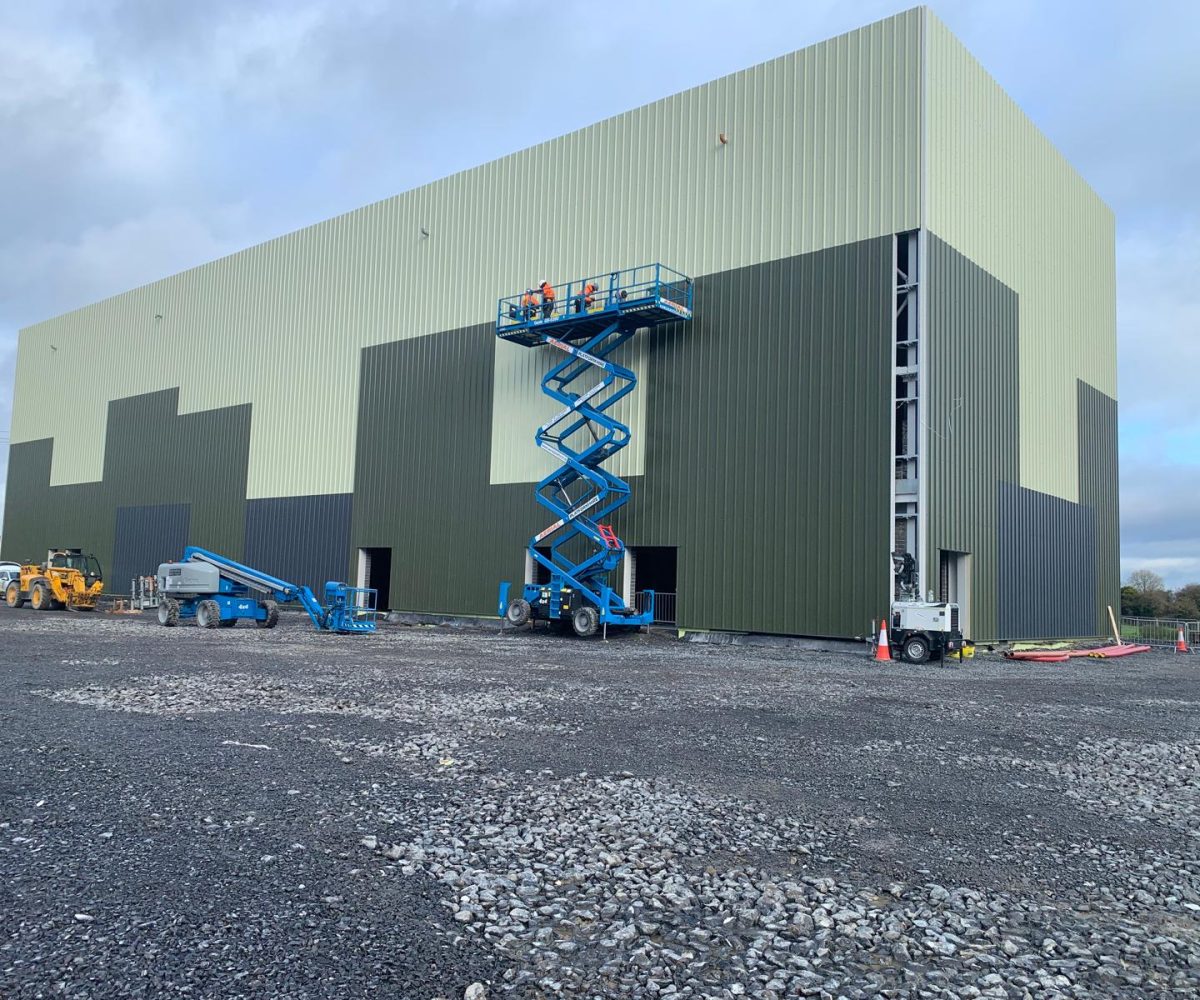 Castlelost Flexgen Plant — structural steel project by Loughryan Engineering
